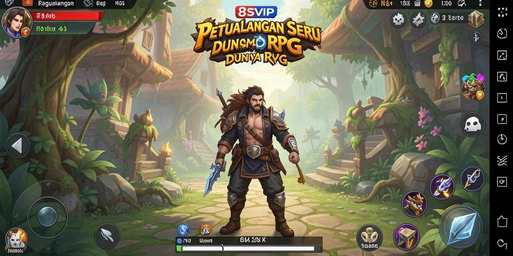 Tampilan gameplay 8SVIP yang penuh aksi dan grafis menawan.