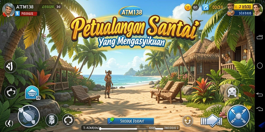 Tampilan permainan <strong>ATM138</strong> yang cerah dan menghibur.