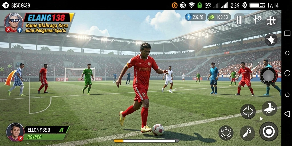 Tampilan screenshot utama dari gameplay seru ELANG138.