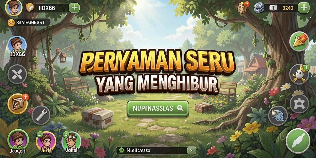 Screenshot gameplay yang menampilkan keseruan bermain Idle.