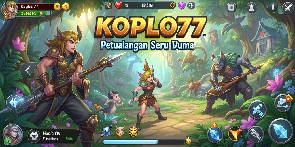 Tampilan gameplay KOPLO77 yang memukau dan menantang.