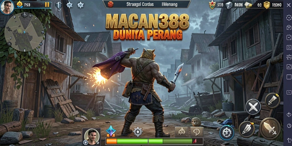 Tampilan dinamis dari gameplay <strong>MACAN388</strong> yang menegangkan.