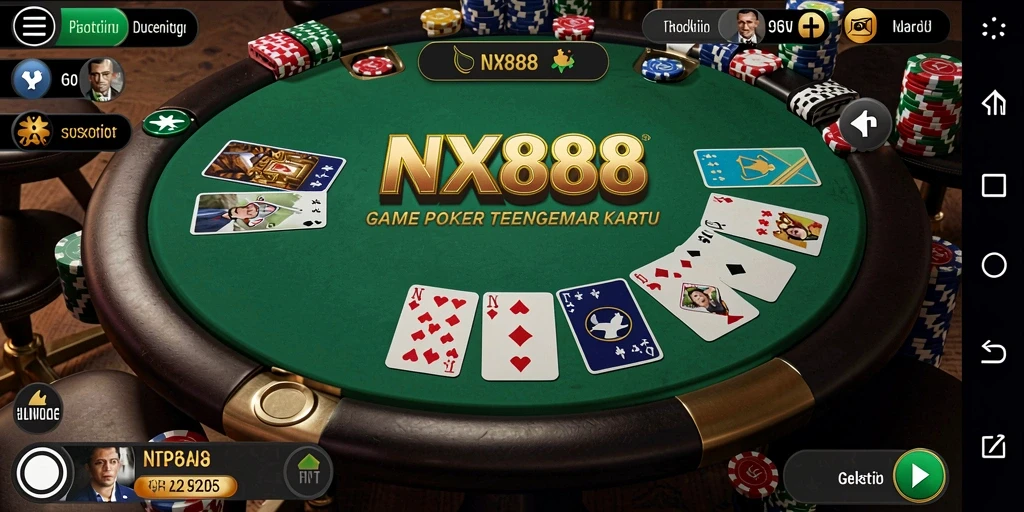 Tampilan gameplay NX888 yang mendebarkan dan interaktif.