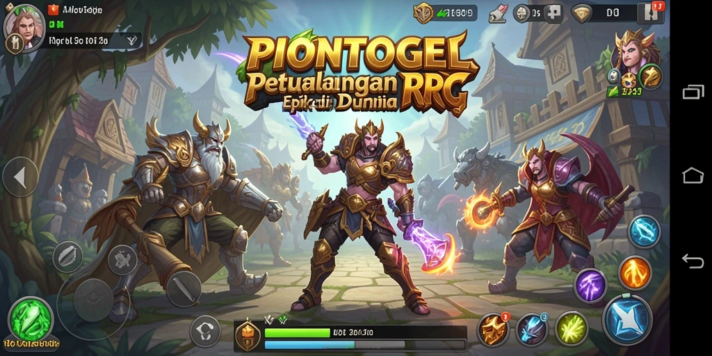 Tampilan gameplay PIONTOGEL yang mendebarkan di dunia RPG.