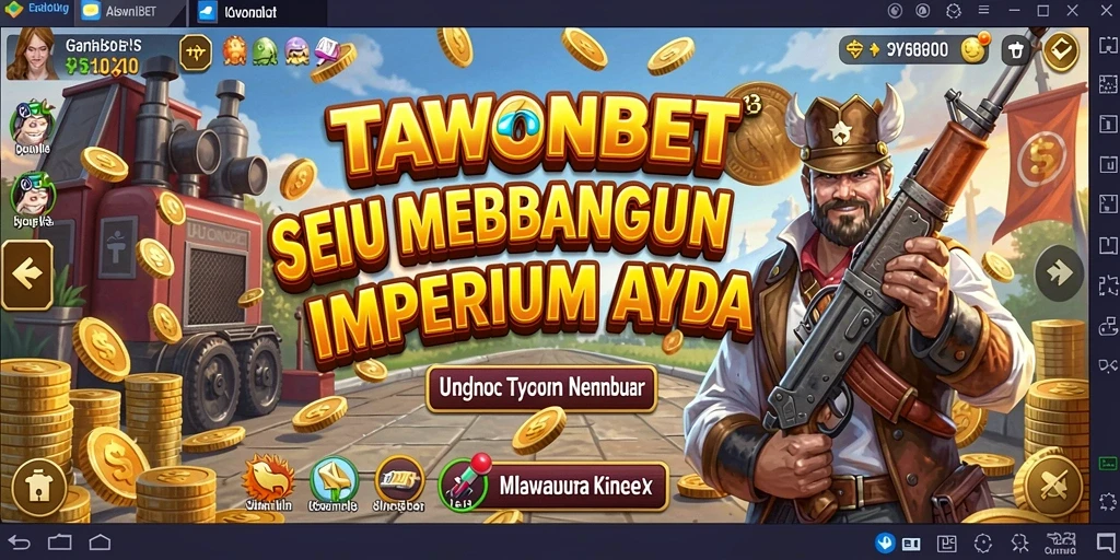 Tampilan permainan TAWONBET yang menarik dan dinamis.