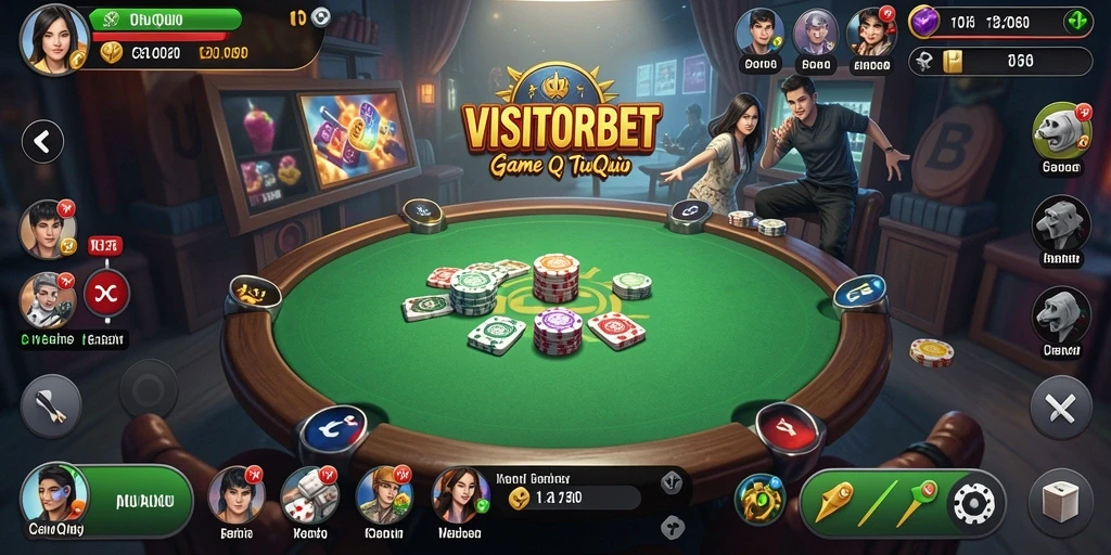 Gameplay seru dan interaktif dalam VISITORBET yang menyenangkan.