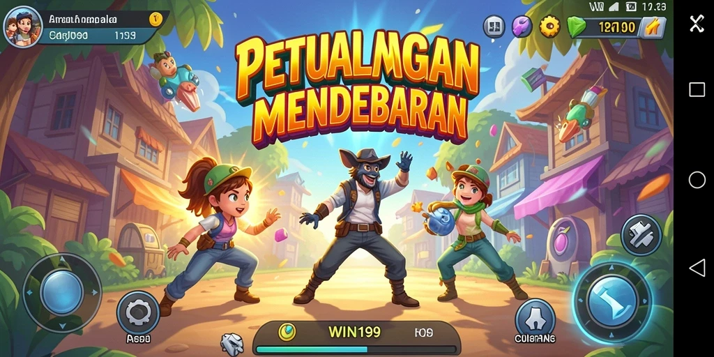 Tampilan gameplay seru dari WIN199 dengan grafis menawan.