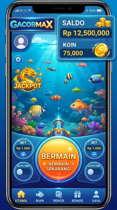 Screenshot fitur pencarian cepat gacormax.